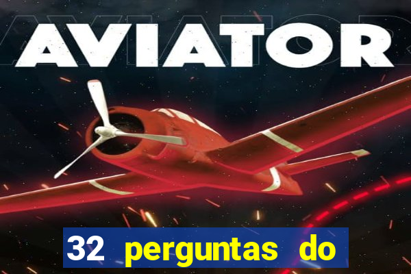 32 perguntas do livro do destino